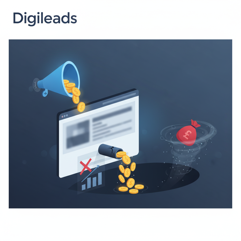 Illustration: The Hidden Cost of Poor B2B Website Conversion