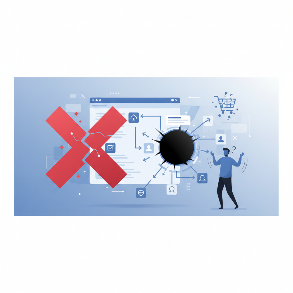 Illustration: Conversion Killer #1: Poor User Experience Design