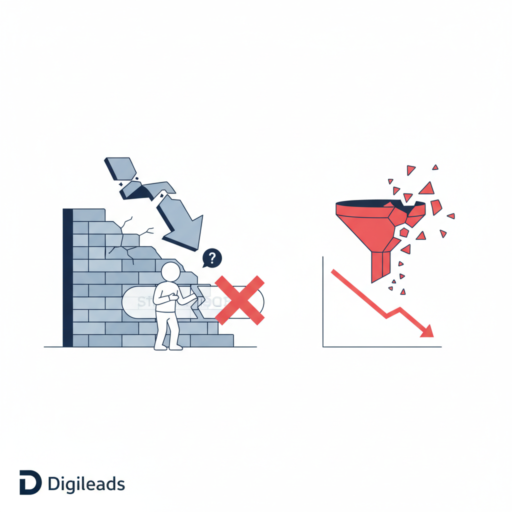 Illustration: Conversion Killer #2: Weak or Missing Calls-to-Action