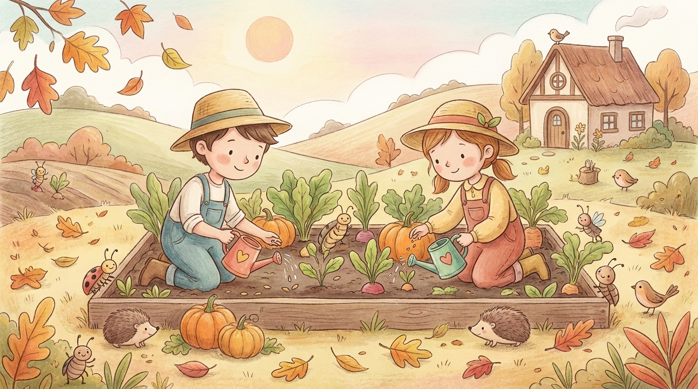 Illustration: Why May Is Such a Beautiful Month to Garden With Kids