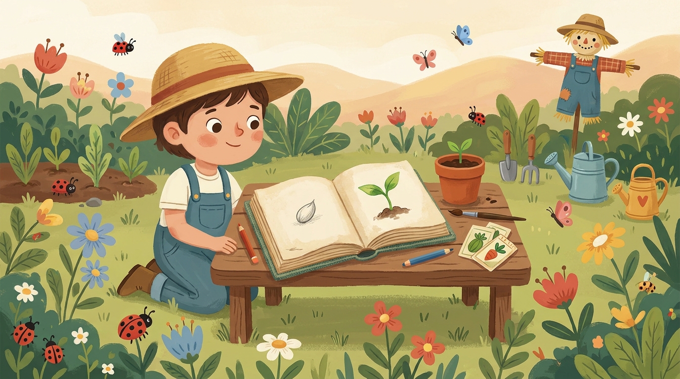 Illustration: May Gardening Activities Kids Will Actually Love