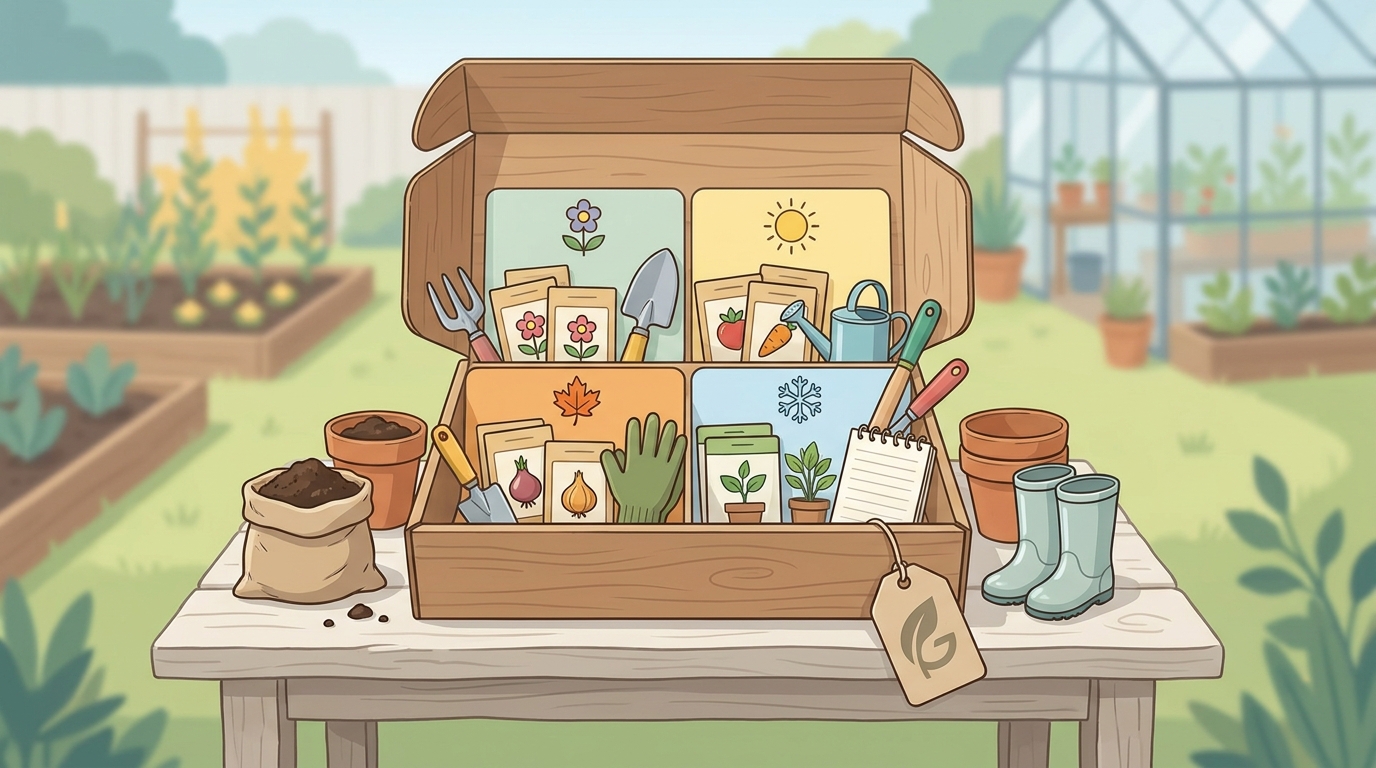 Illustration: Make It Simple With a Seasonal Gardening Box